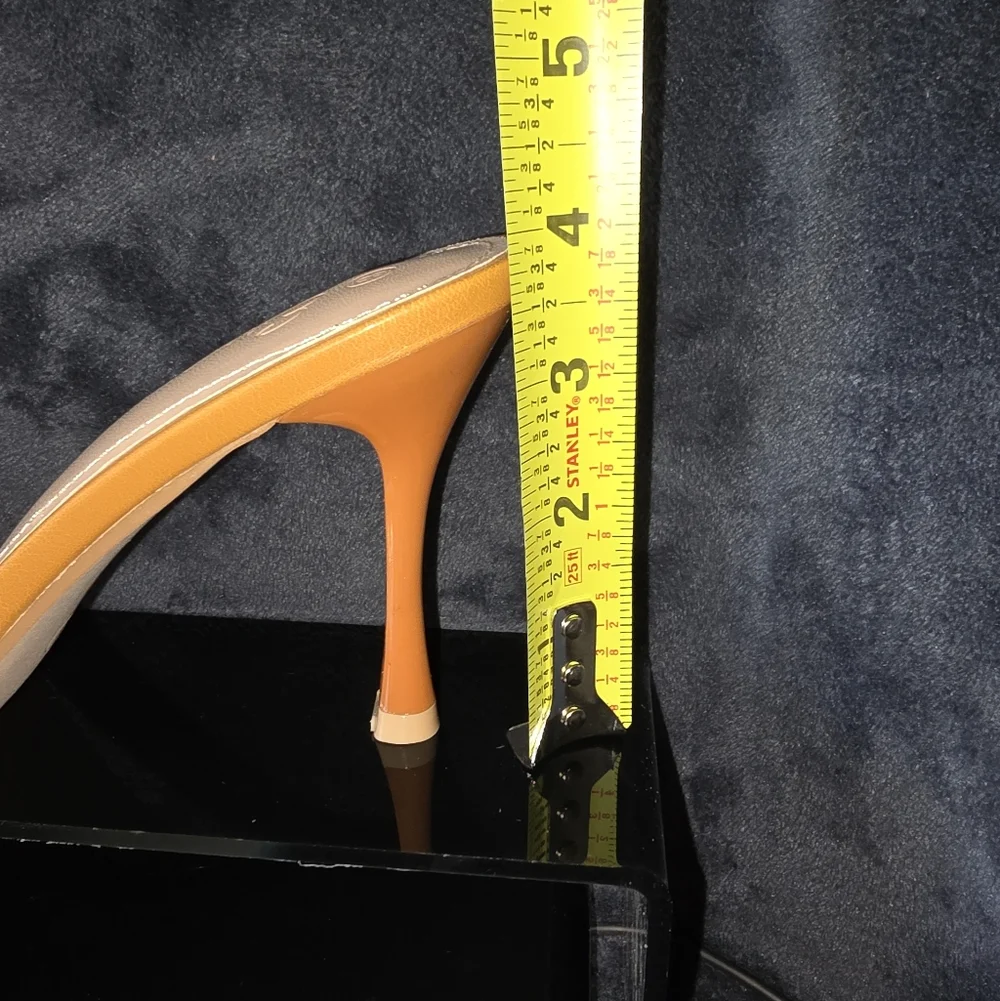 Rusty Orange Braided Women's Heels - Picture 5 of 5